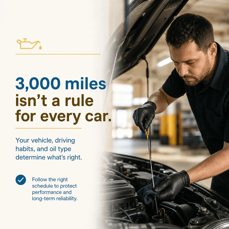 Auto repair sample post: Maintenance reminder