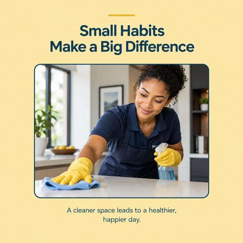 Cleaning sample post: Small habits