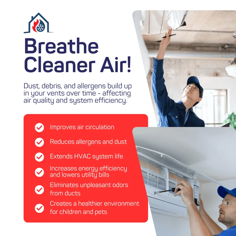 HVAC sample post: Breathe cleaner air