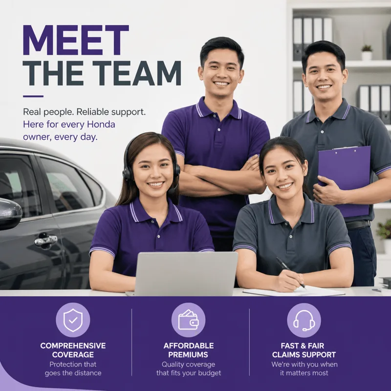 Insurance agencies sample post: Meet the team