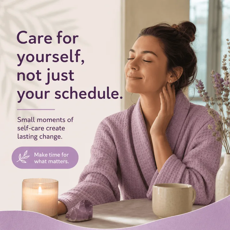 Med spas sample post: Care for yourself