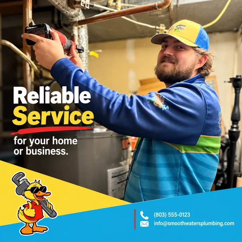 Plumbing sample post: Reliable service