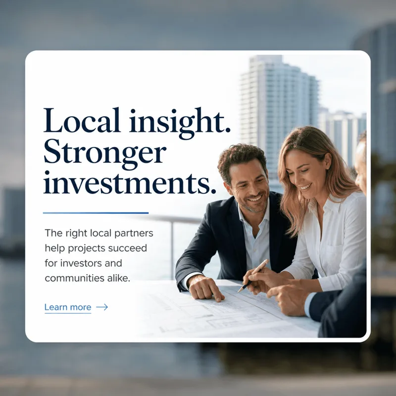 Real estate sample post: Local insight
