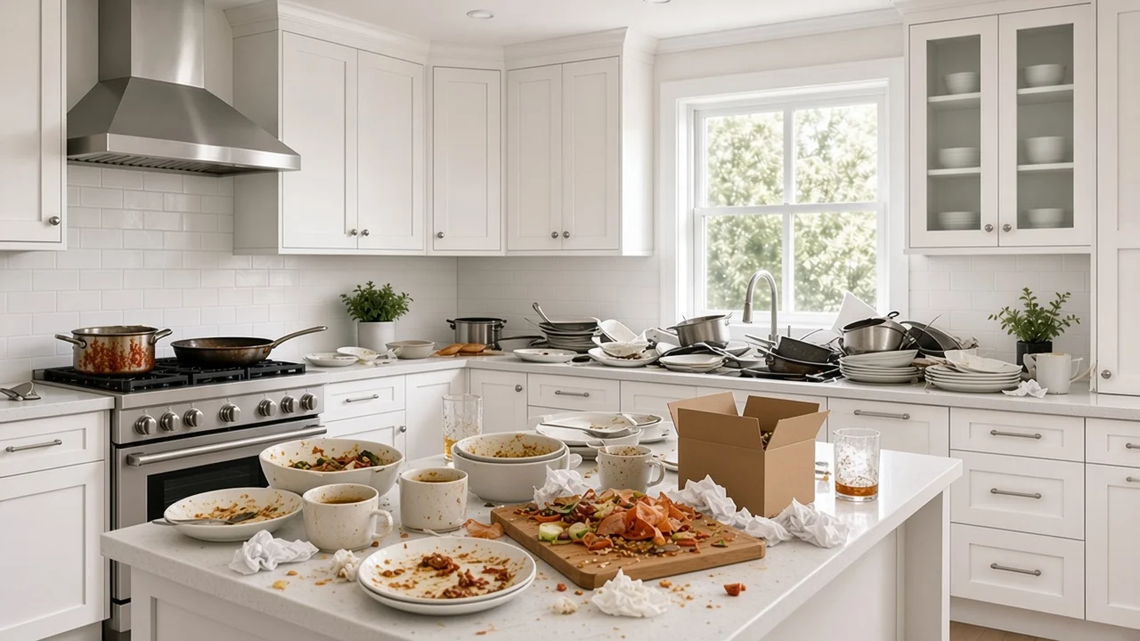 Example before photo of a kitchen
